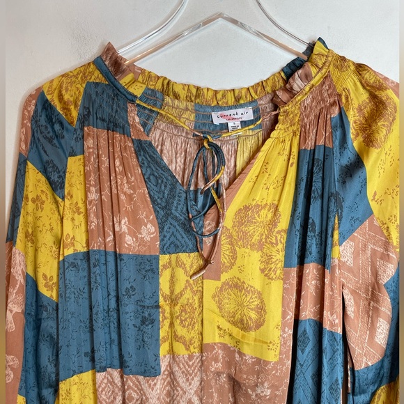 Current Air Los Angeles Pleated Long Sleeve Mini Dress S - Picture 3 of 5